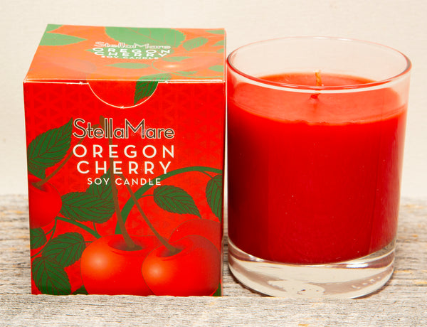 stella mare oregon cherry soy canlde